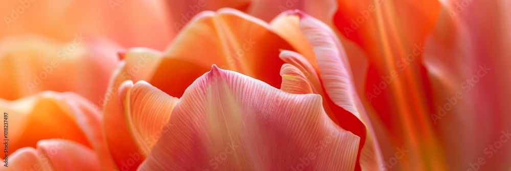 Tulip Flower Macro Blossom, Tulip Closeup, Blooming Tulips, Copy Space Tulip Flower Macro Blossom, Tulip Closeup, Blooming Tulips, Copy Space