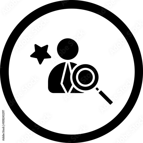Talent Search Icon Design