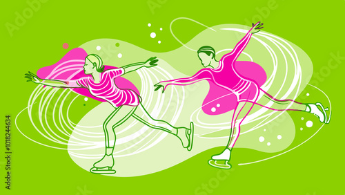 Figure skating motifs, 