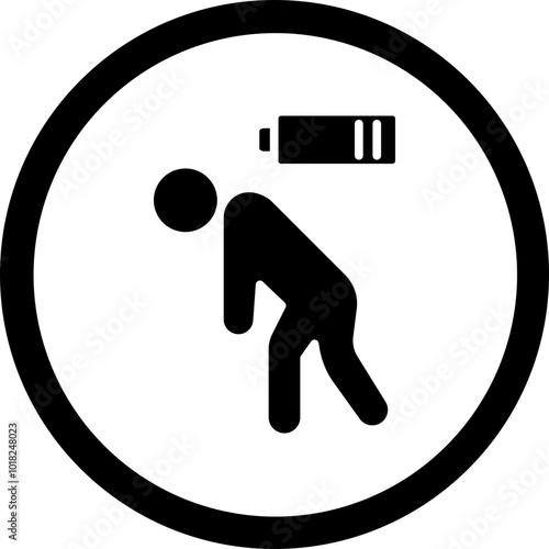 Fatigue Icon Design