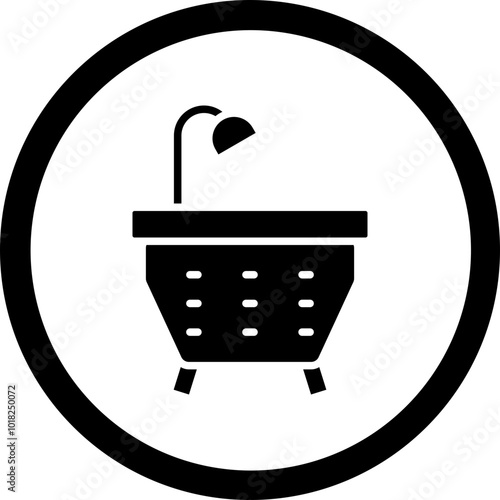 Bathtub Icon Design