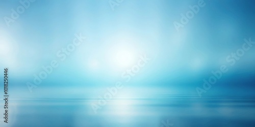 Minimalistic abstract blurry light blue background