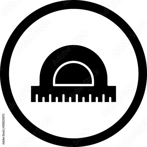 Protractor Icon Design