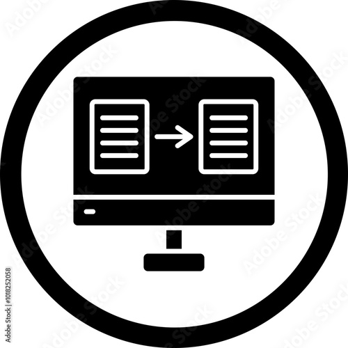 Online Translator Icon Design