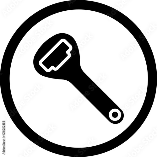 Bottle Opener Icon Design