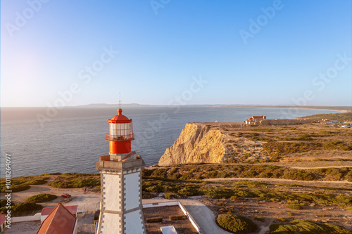 Leuchtturm am Cabo Espichel in Portugal