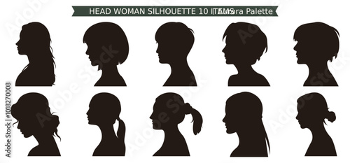Head Woman Silhouette