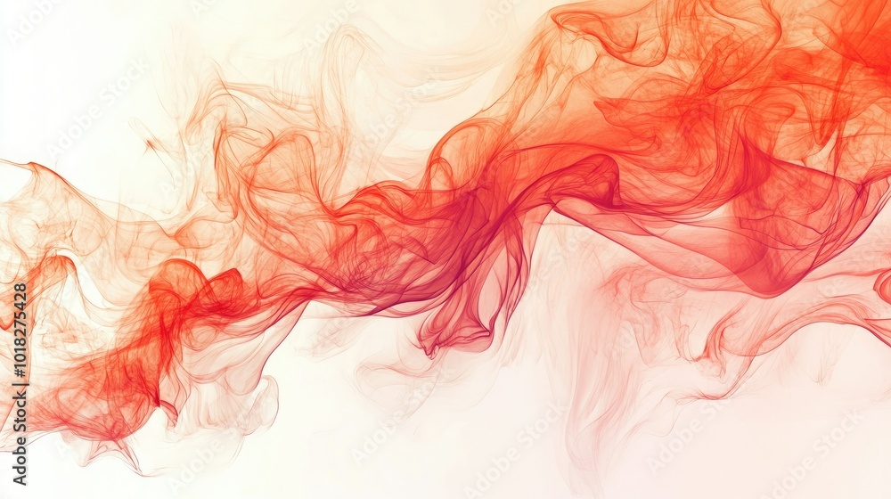 Dynamic red flames dancing against a white background, with swirling shapes and intense energy capturing the heat of the fire Dynamic red flames dancing against a white background, with swirling shapes and intense energy capturing the heat of the fire