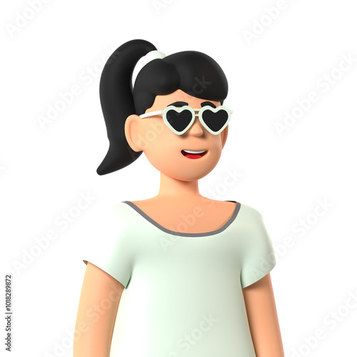 Summer Holiday Avatar 3D Profile