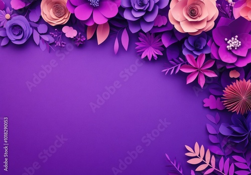 Photo of a minimalist purple background