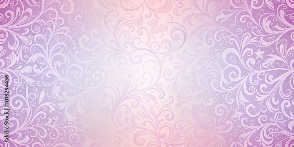 A delicate and intricate floral pattern with a soft, gentle gradient of lavender and pink hues, creates a soothing and elegant design. A delicate and intricate floral pattern with a soft, gentle gradient of lavender and pink hues, creates a soothing and elegant design.