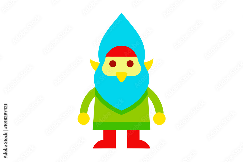 Spooky Gnome Vector Illustration for Halloween Fun
Spooky Gnome Vector Illustration for Halloween Fun