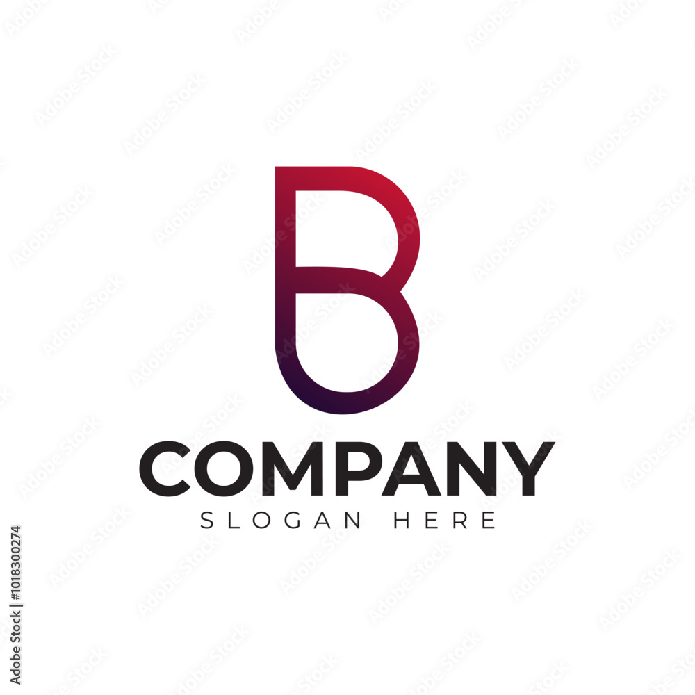 vector letter b logo premium template vector letter b logo premium template