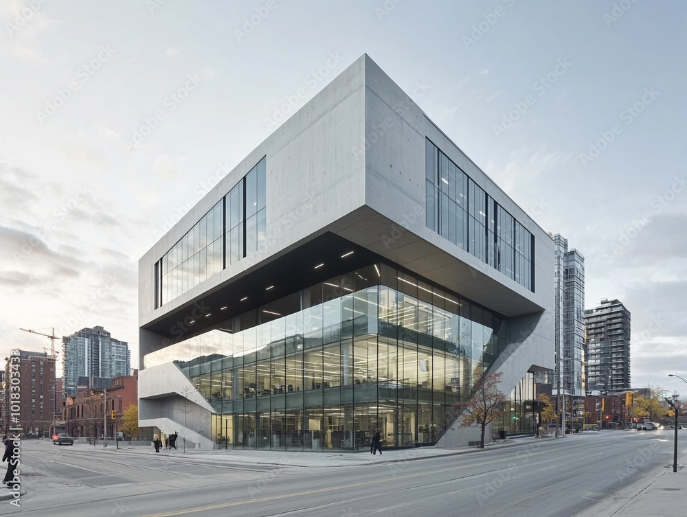 Obraz premium Modern office building