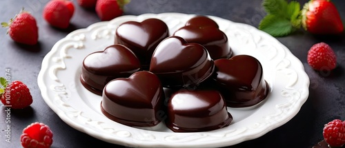 Chocolate Heart Candies
