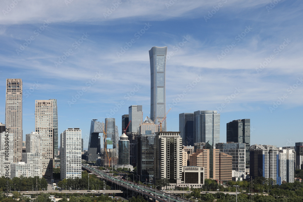 Fototapeta premium downtown city downtown