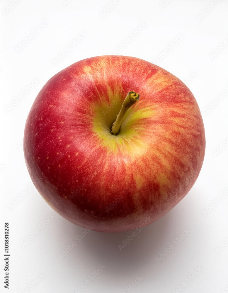 red apple, isolated on a clean white background red apple, isolated on a clean white background