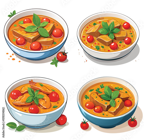 tomato soup with basil