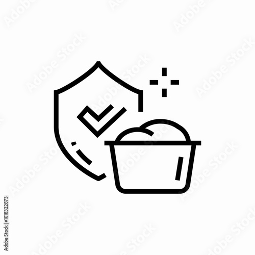 clean softener icon sign vector