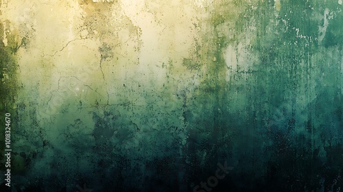 Abstract green and yellow textured background. photo