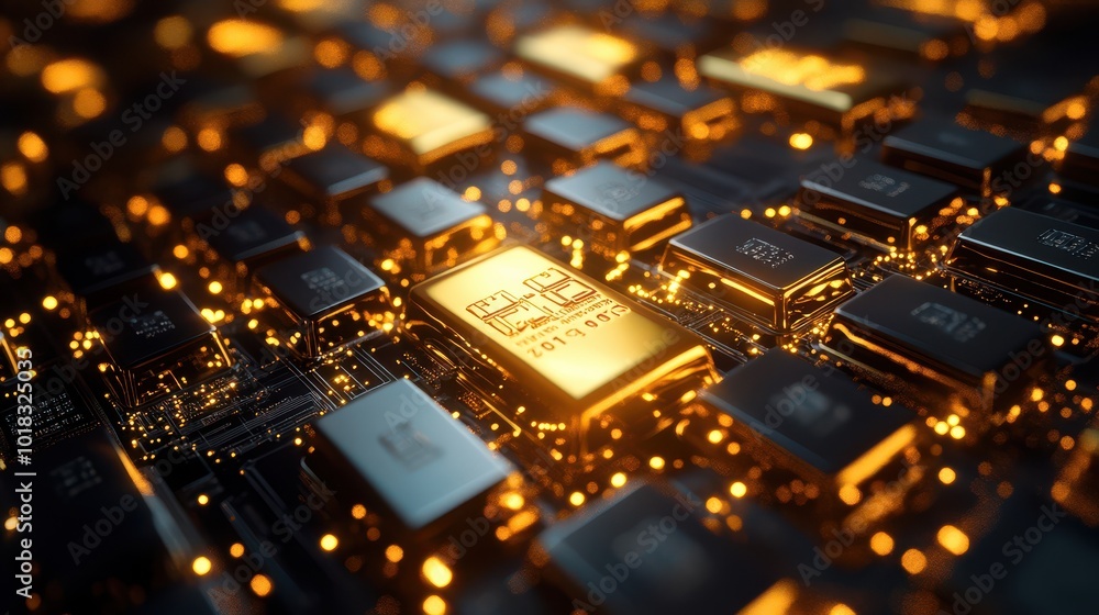 A digital marketing campaign promoting the security of gold-backed digital assets. A digital marketing campaign promoting the security of gold-backed digital assets.