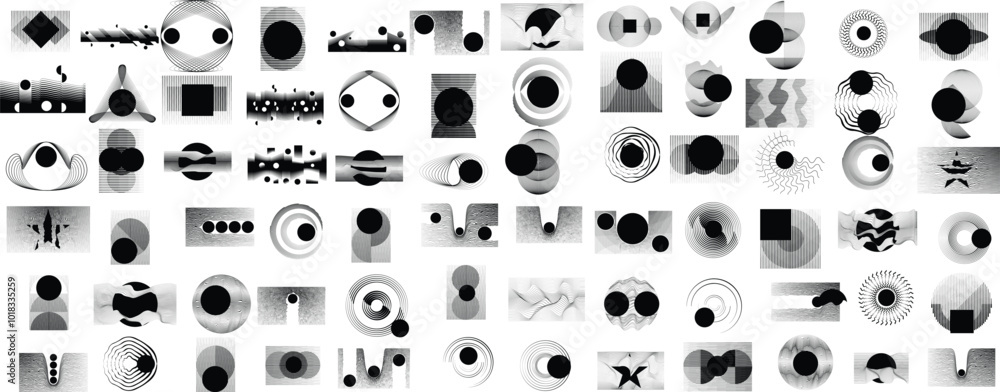 Collection of vector design elements. Set of logos with lines, stripes and circles. Various forms of line and dots design.Vector logo collection. Bundle of circle icons and elements. Set of lines art. Collection of vector design elements. Set of logos with lines, stripes and circles. Various forms of line and dots design.Vector logo collection. Bundle of circle icons and elements. Set of lines art.