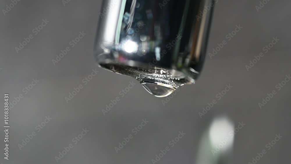 extreme close up dripping water from faucet leaking tap. waste water. drops of water dripping from mixer tap. leaky valve. save water concept budget extreme close up dripping water from faucet leaking tap. waste water. drops of water dripping from mixer tap. leaky valve. save water concept budget