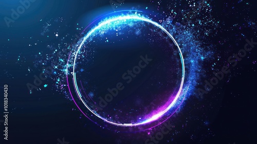 Glowing Circular Light