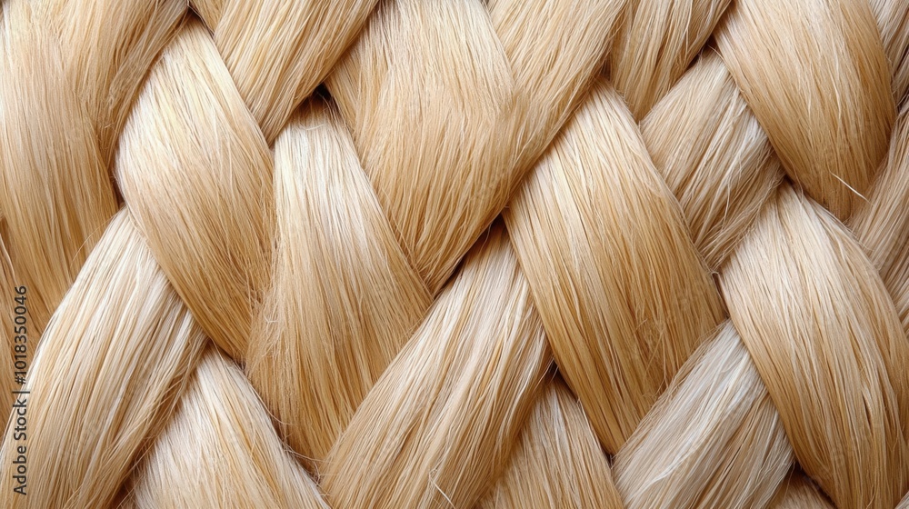 The intricately woven strands of a natural fiber, creating a tapestry of texture and light The intricately woven strands of a natural fiber, creating a tapestry of texture and light