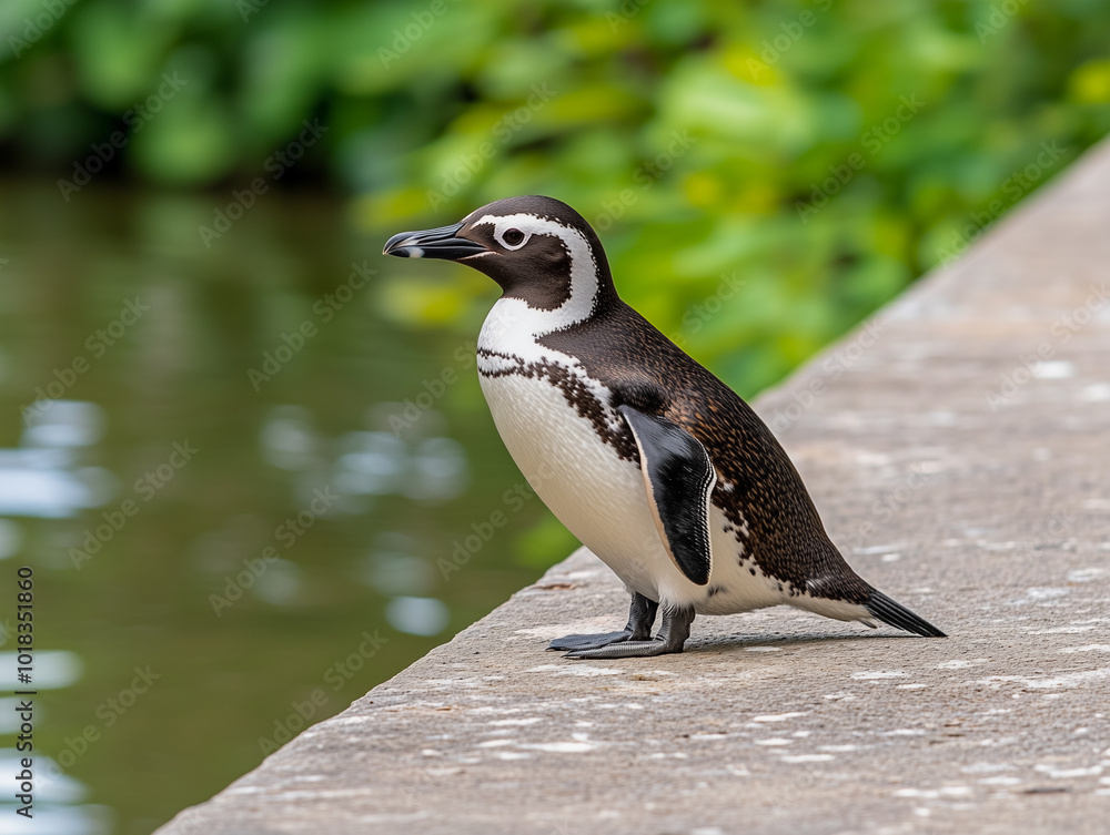 Naklejka premium Humboldt Penguin