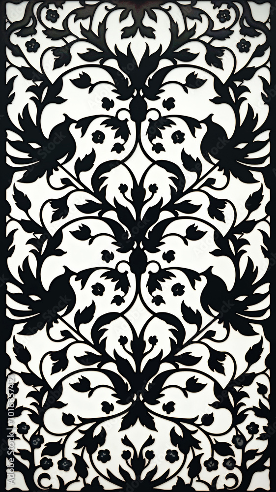 Pattern ornament created by artificial intelligence Pattern ornament created by artificial intelligence