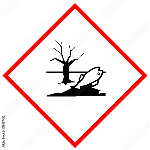 Harmful to the environment pictogram