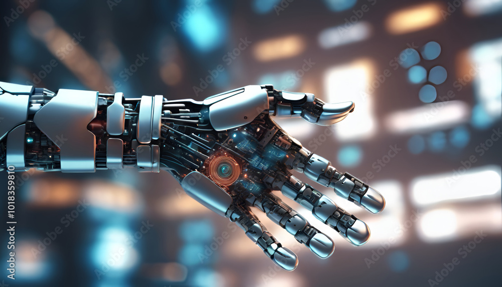 The Robotic Hand: A Symbol of Human Ingenuity and Technological Advancement The Robotic Hand: A Symbol of Human Ingenuity and Technological Advancement