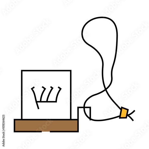tefillin phylacteries line icon vector. tefillin phylacteries sign. isolated symbol illustration
