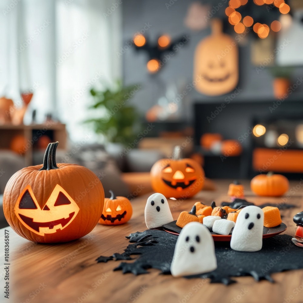 A Halloween party with a fondue station where kids dip marshmallow ghosts and bat cookies into bubbling chocolate A Halloween party with a fondue station where kids dip marshmallow ghosts and bat cookies into bubbling chocolate