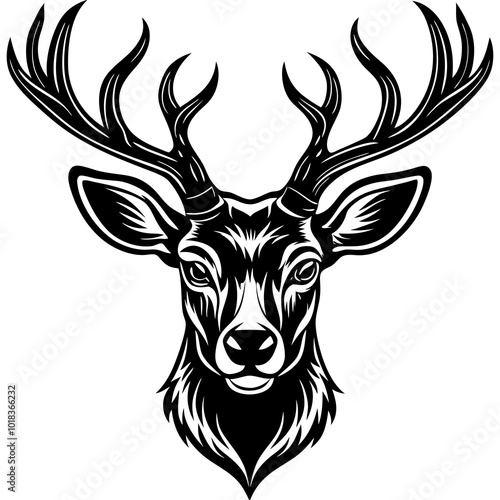 deer head silhouette