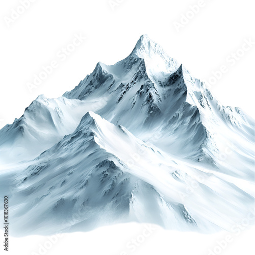 Wallpaper Mural Watercolor Snowy Mountains Clipart Vector Illustration Torontodigital.ca