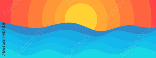 colorful abstract pattern background. template summer concept. vector illustration