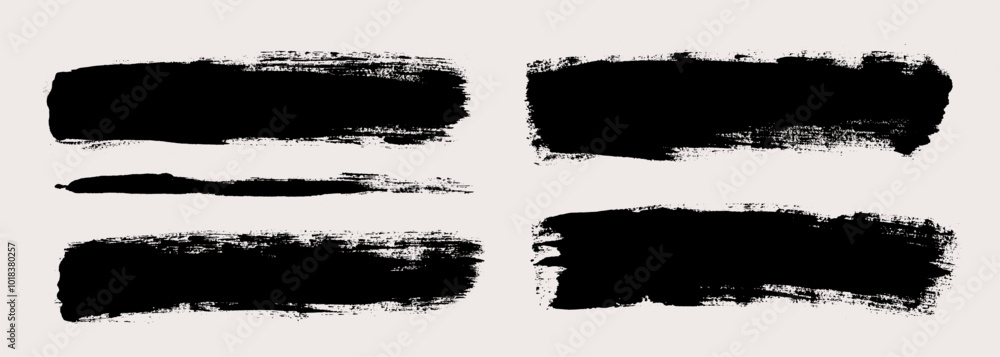 Brush strokes vector. Painted rectangles collection. Grunge long text boxes or textured backgrounds set. Brush strokes vector. Painted rectangles collection. Grunge long text boxes or textured backgrounds set.