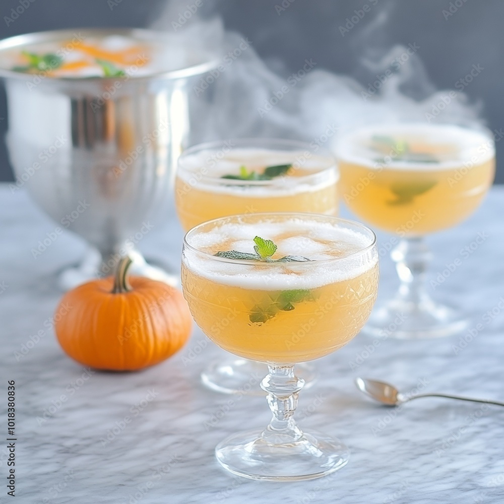 A haunted Halloween party with spooky appetizers bubbling cauldron punch A haunted Halloween party with spooky appetizers bubbling cauldron punch