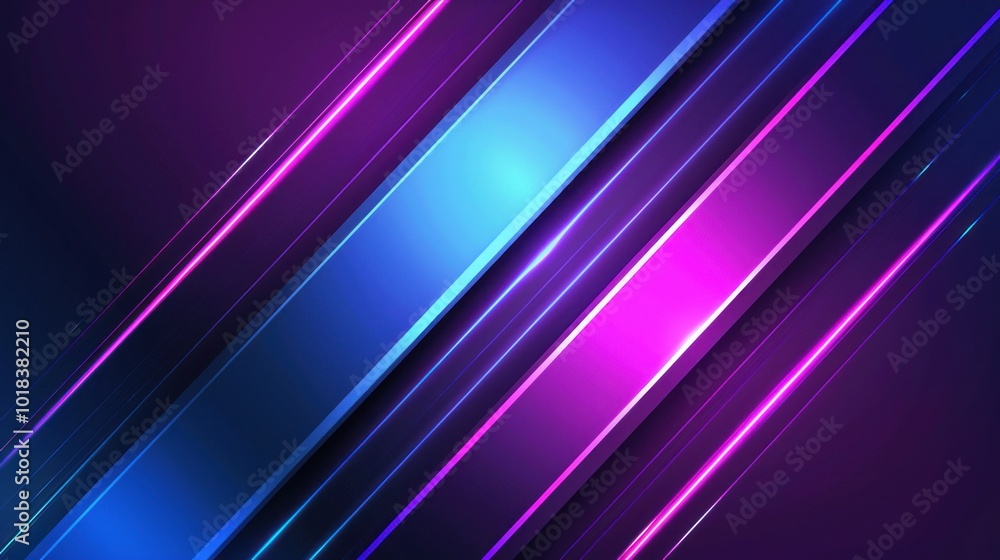Abstract Neon Stripes Background Abstract Neon Stripes Background