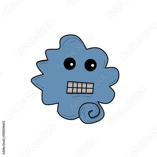 cartoon monster