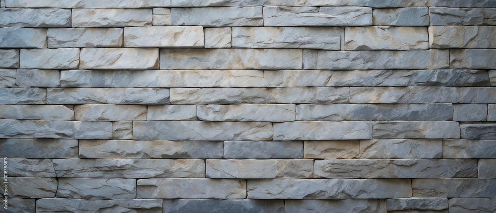 Obraz premium Gray Stone Brick Wall Texture