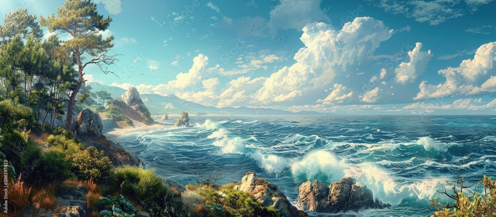 Coastal Paradise with Pleasant Weather Coastal Paradise with Pleasant Weather