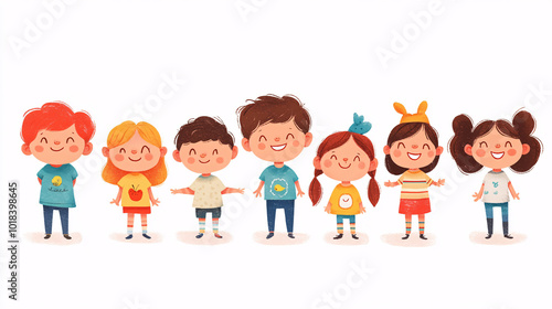Collection of cute vector icons depicting various insects including ladybirds, mosquitoes, and flies, isolated on white