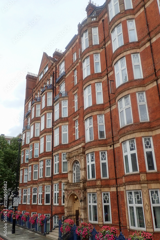 Old apartment building in the city
Old apartment building in the city