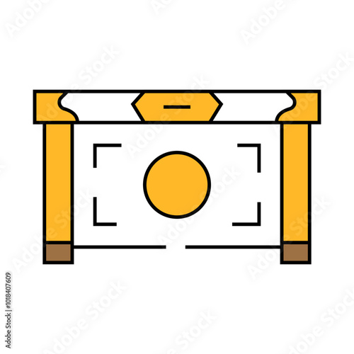 saisen monetary offering shintoism line icon vector. saisen monetary offering shintoism sign. isolated symbol illustration