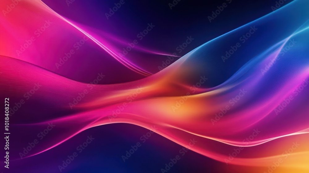Abstract Colorful Waves Abstract Colorful Waves