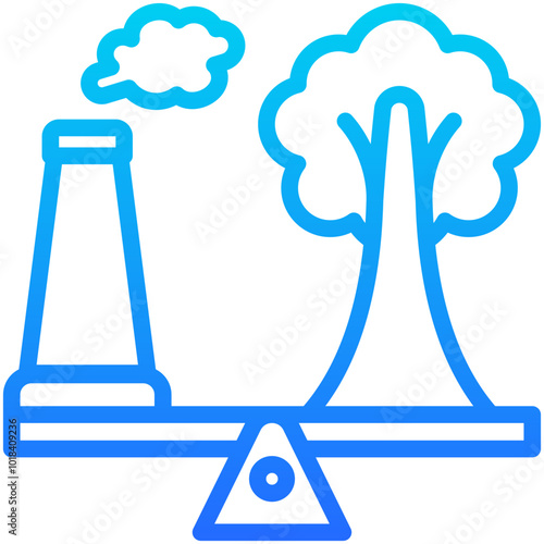 Carbon Offsets Icon