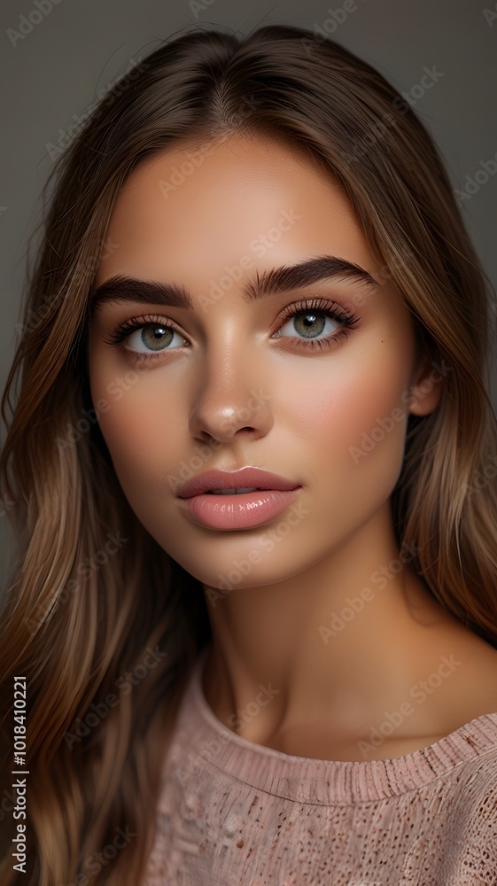 Radiant Portrait of a Woman in Natural Light Radiant Portrait of a Woman in Natural Light